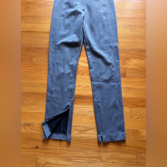 Ann Taylor women’s Gray Dress Pants with ankle zipper accents NWT - Picture 1 of 12